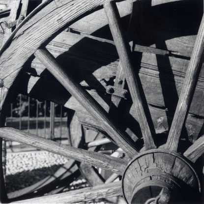 Attrezzi agricoli del Museo della civiltà contadina di Cascina Cappelletti